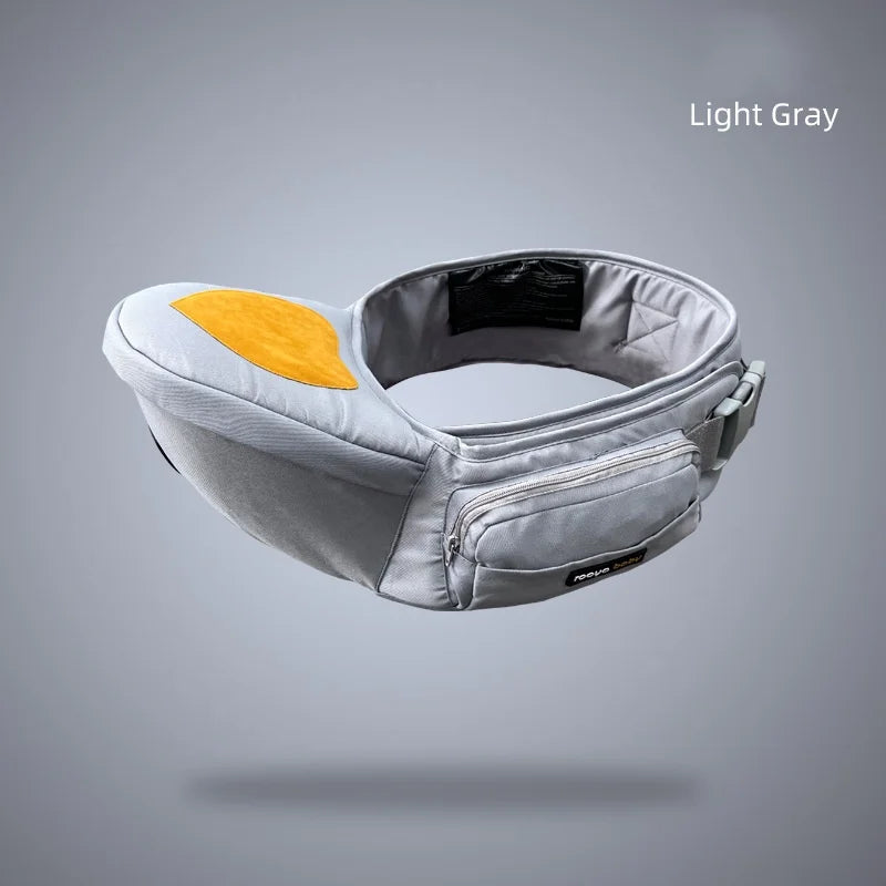 JMT-041866 Ergonomic Longbow Hip Seat Travel Baby Carrier with Safety Baby Wrap