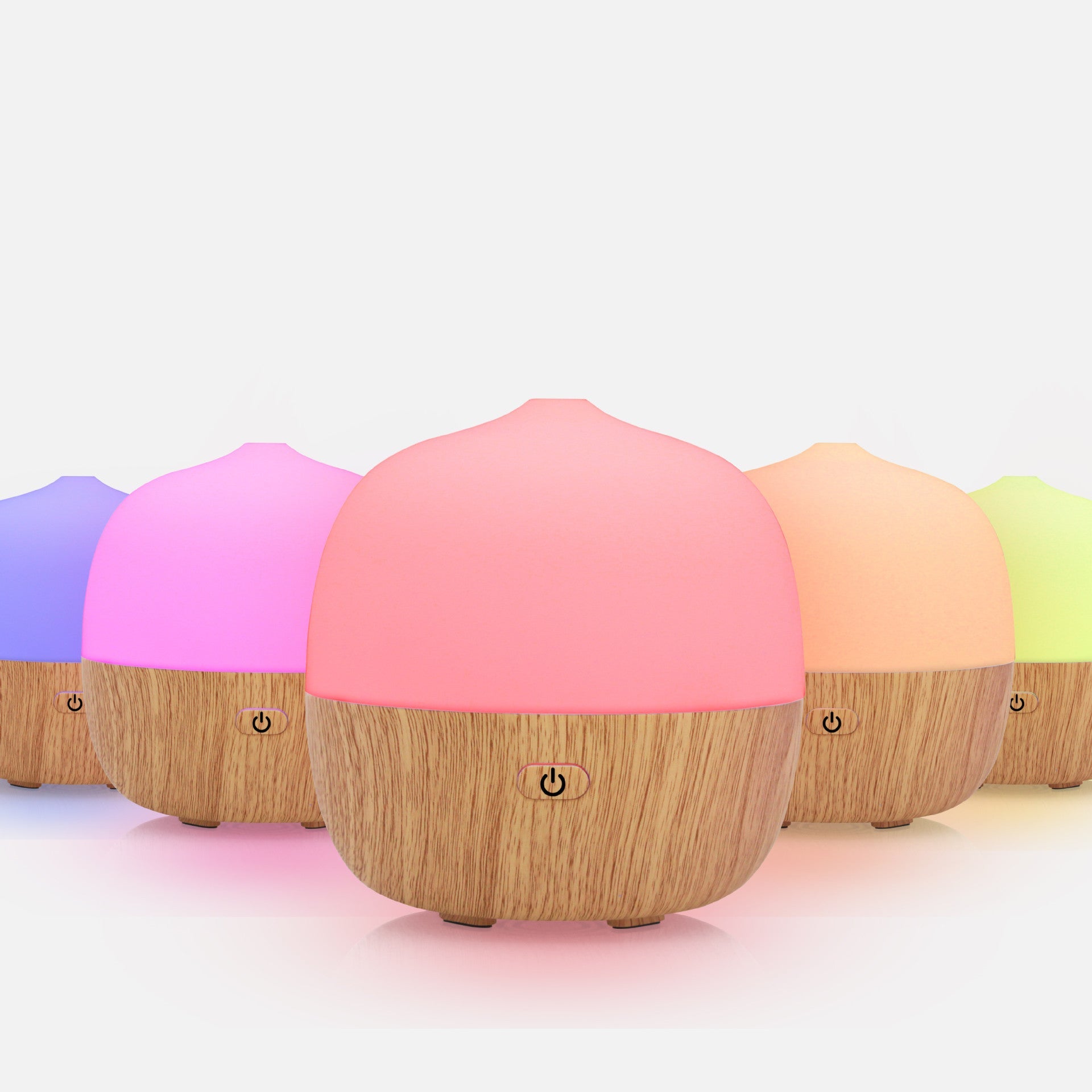 JMT-042058 Compact Night Light Humidifier with Aromatherapy and 7-Color Lighting