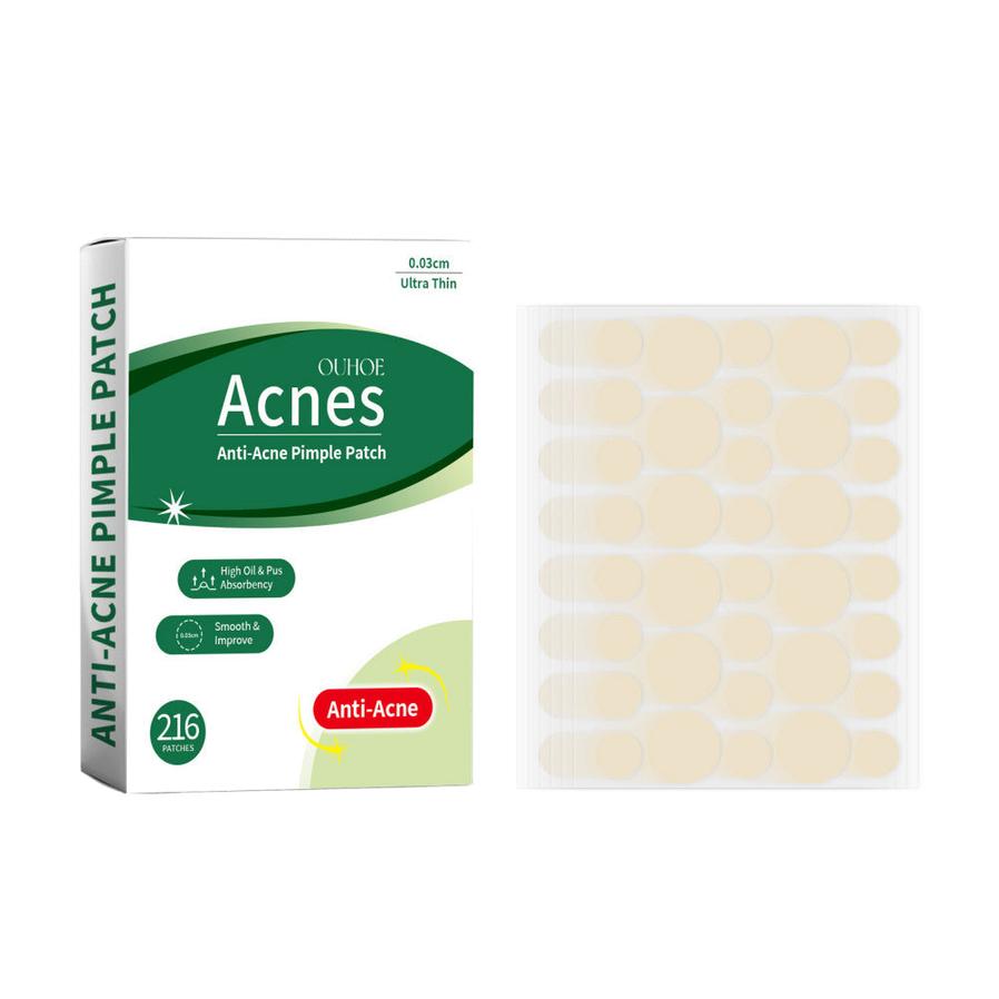 JMT-042314 Anti-Acne Face Care Patch for Pimple Removal, Self-Adhesive, 6cm x 8.2cm