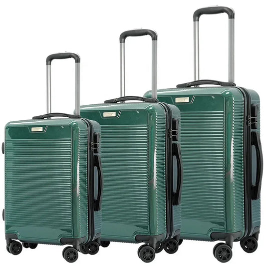 JMT-042634 3-Piece Trolley Luggage Set for Cabin and Check-in Travel, Durable and Lightweight Design