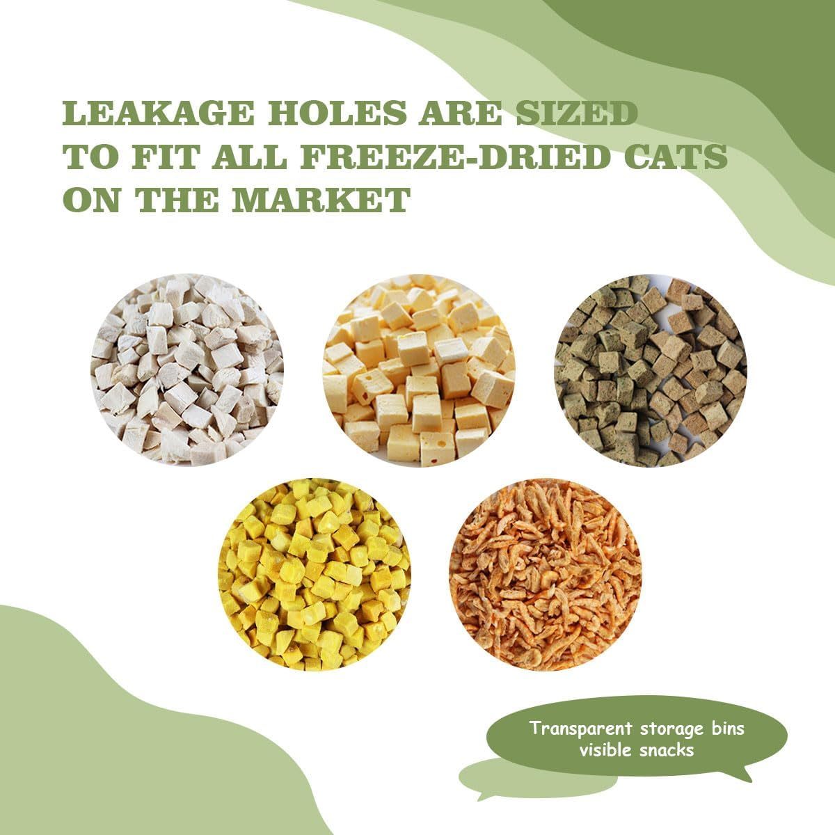 JMT-042890 Interactive Cat Treat Dispenser Toy with Slow Feeder Function and Track Ball Design for Healthy Eating Habits