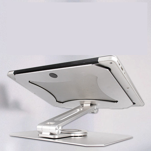 JMT-043018 360 Degree Rotating Aluminum Desktop Laptop Stand for 11-17.3 Inch Devices