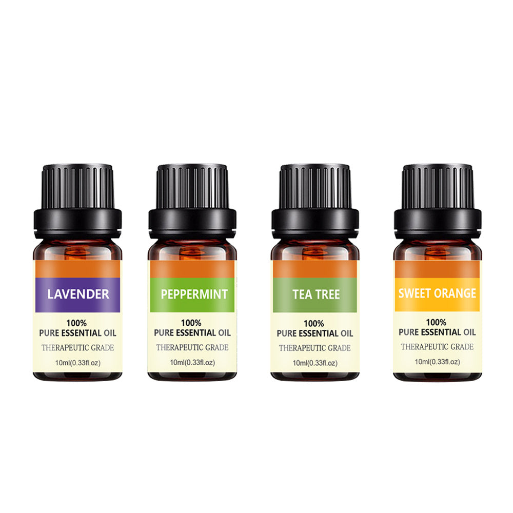 JMT-043082 Essential Oil Aromatherapy Diffuser Humidifier - Lavender, Rose, Sandalwood Blend, 10ml Liquid Set