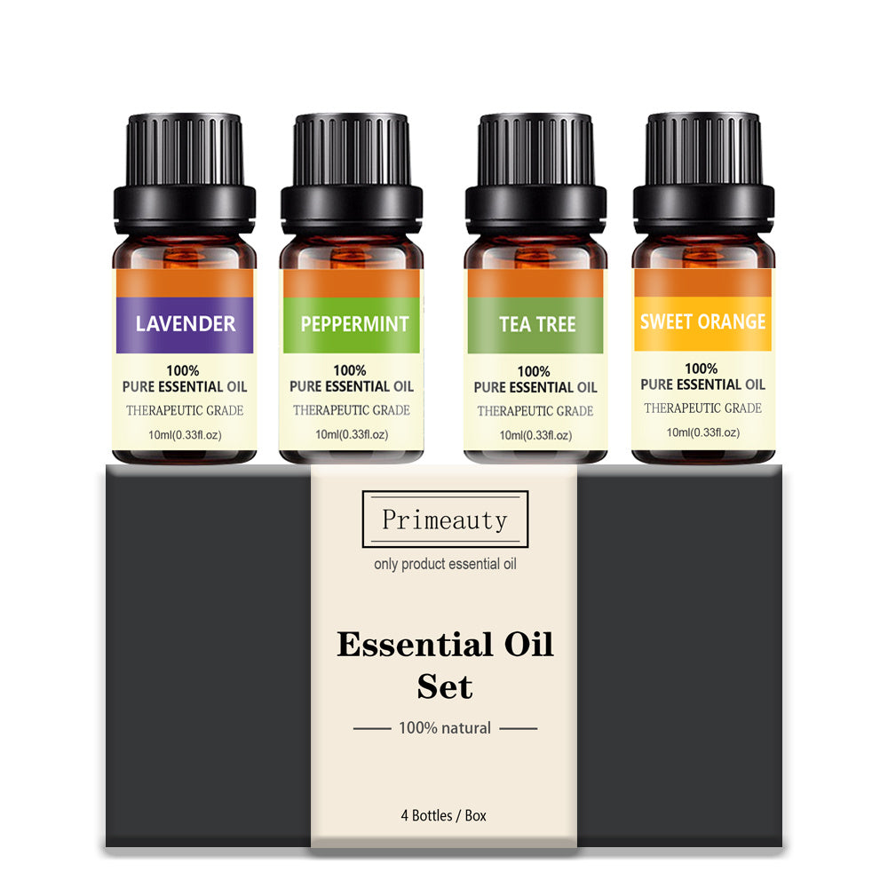 JMT-043082 Essential Oil Aromatherapy Diffuser Humidifier - Lavender, Rose, Sandalwood Blend, 10ml Liquid Set