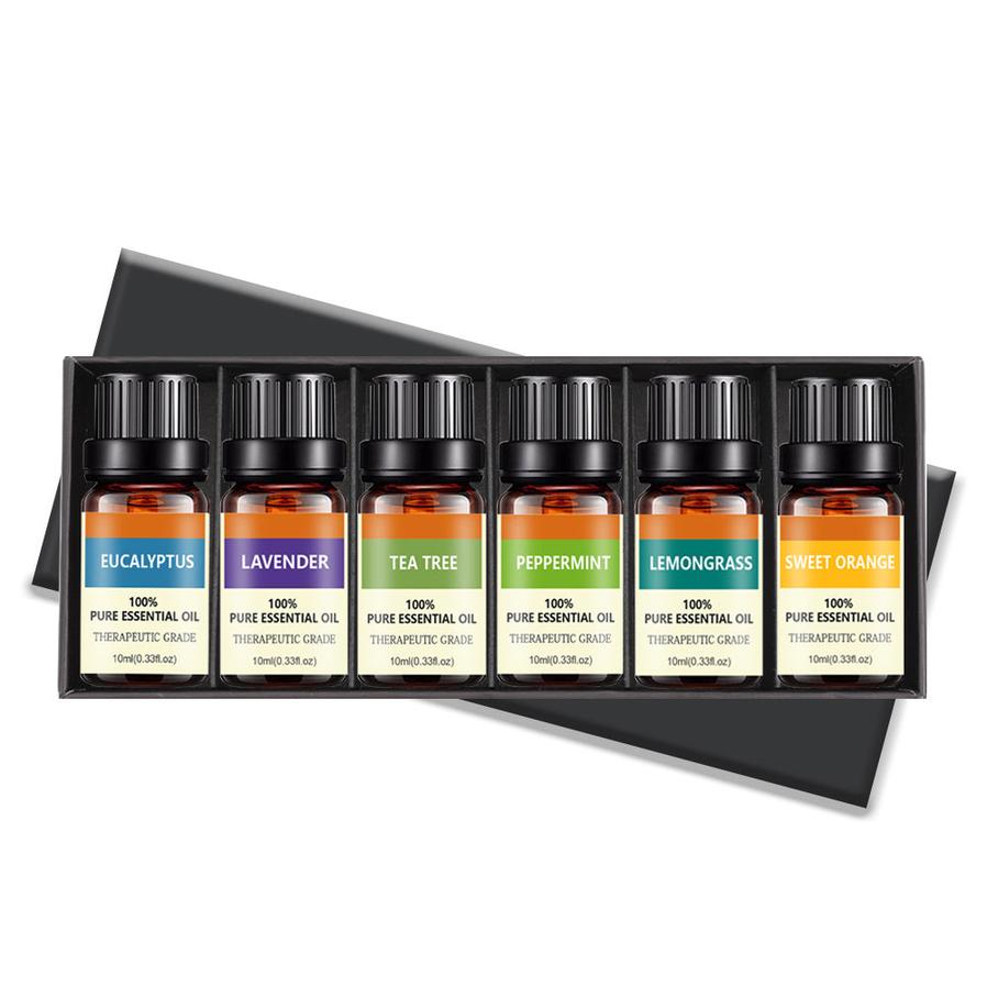 JMT-043082 Essential Oil Aromatherapy Diffuser Humidifier - Lavender, Rose, Sandalwood Blend, 10ml Liquid Set