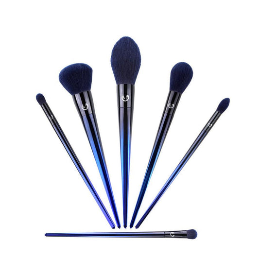 JMT-043338 Complete Makeup Brush Set for Eye and Face Application with Long Handles
