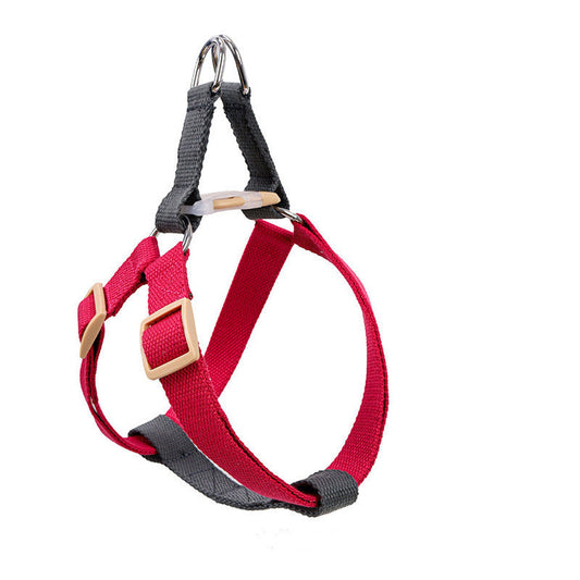 JMT-043402 Durable Nylon and Polyester-Cotton Webbing Leash for Medium and Large Dogs
