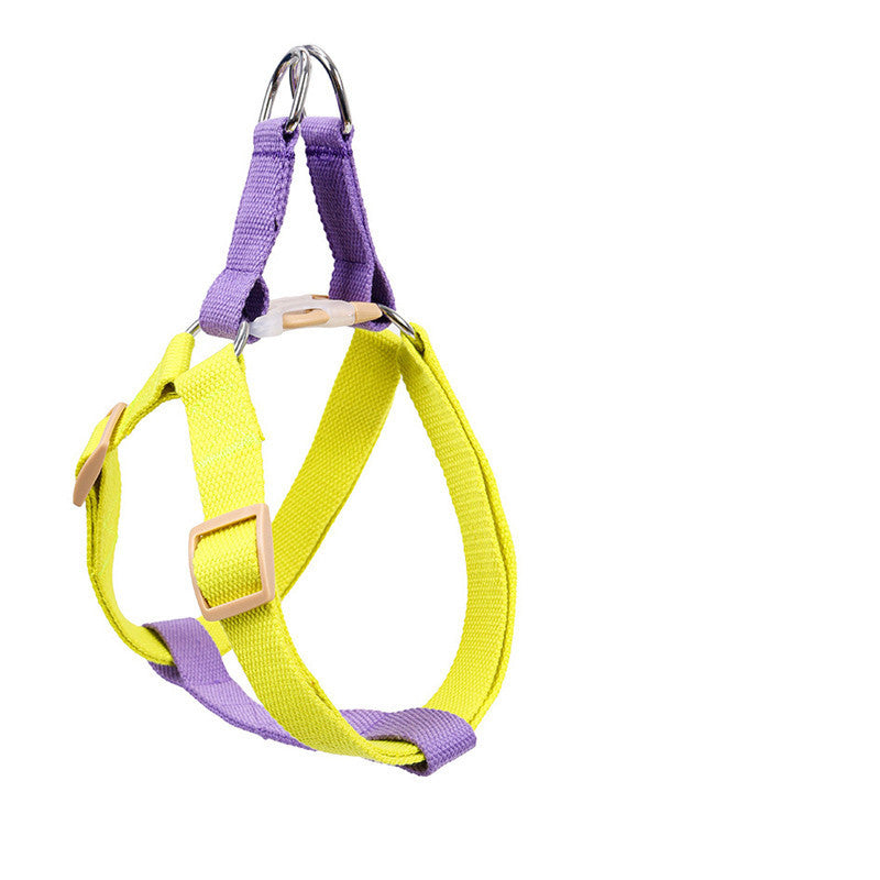 JMT-043402 Durable Nylon and Polyester-Cotton Webbing Leash for Medium and Large Dogs