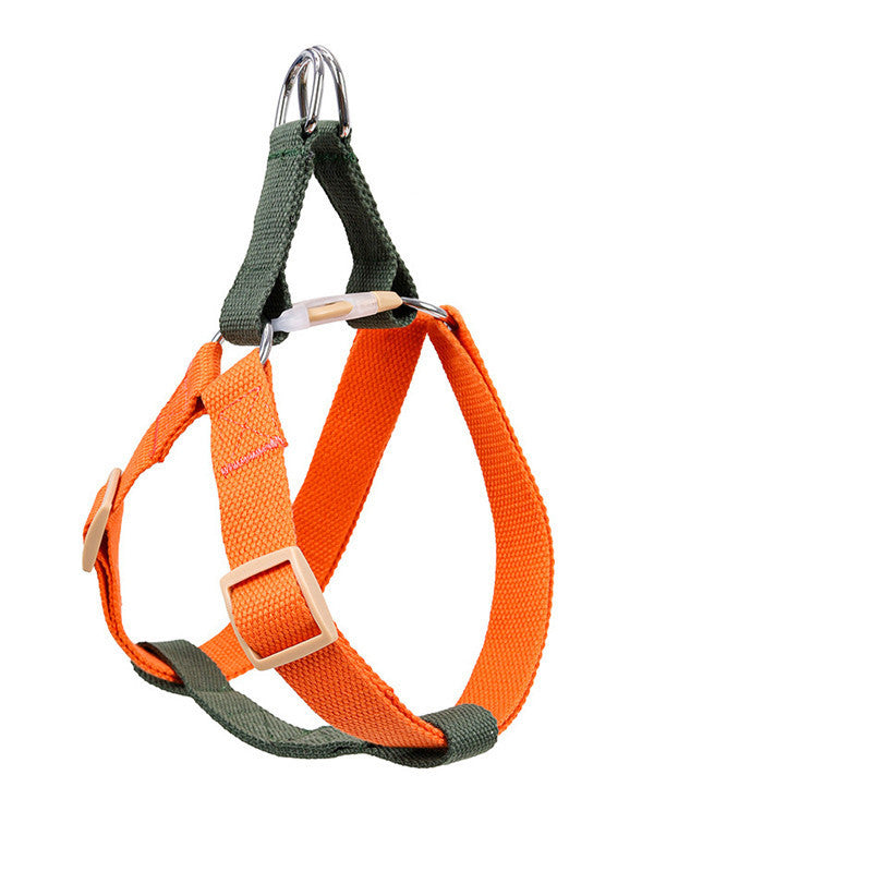 JMT-043402 Durable Nylon and Polyester-Cotton Webbing Leash for Medium and Large Dogs