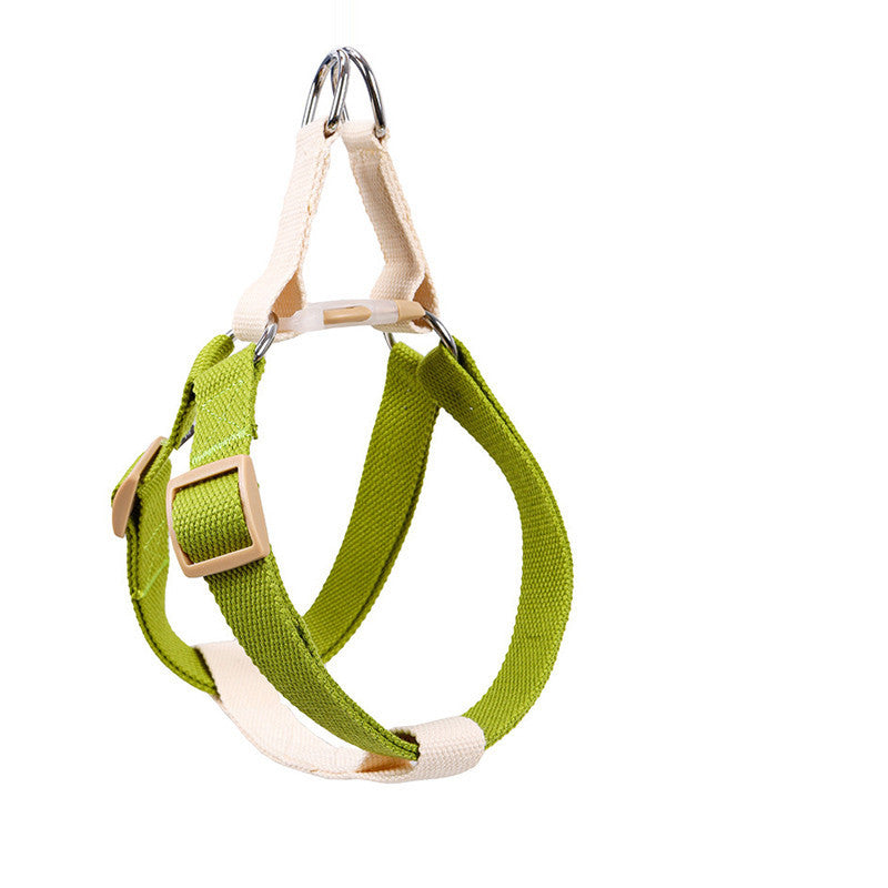 JMT-043402 Durable Nylon and Polyester-Cotton Webbing Leash for Medium and Large Dogs