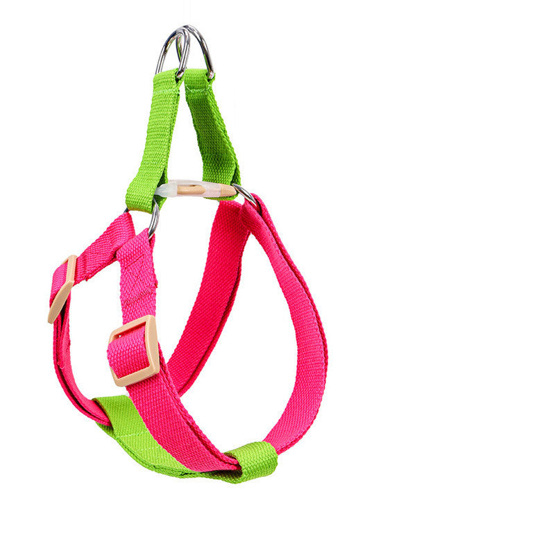 JMT-043402 Durable Nylon and Polyester-Cotton Webbing Leash for Medium and Large Dogs