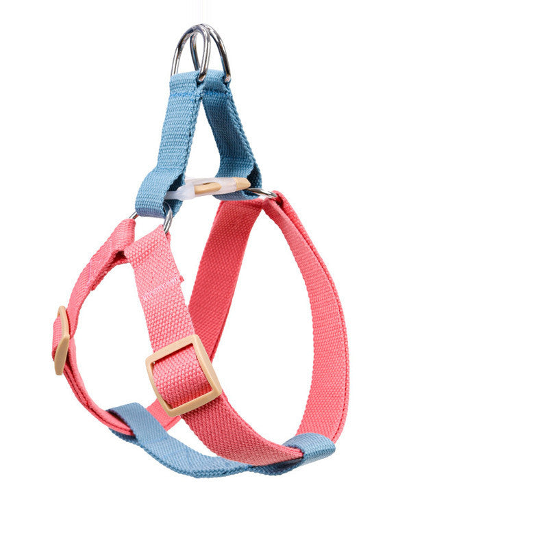 JMT-043402 Durable Nylon and Polyester-Cotton Webbing Leash for Medium and Large Dogs
