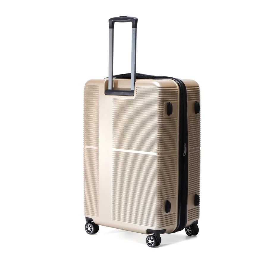 JMT-043786 Travel Trolley Luggage Set with Durable ABS and PC Material - Lightweight Suitcase Ensemble