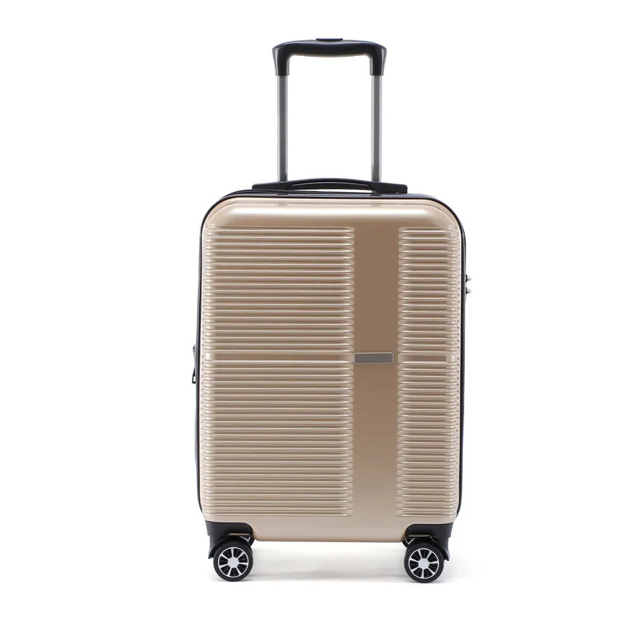JMT-043786 Travel Trolley Luggage Set with Durable ABS and PC Material - Lightweight Suitcase Ensemble