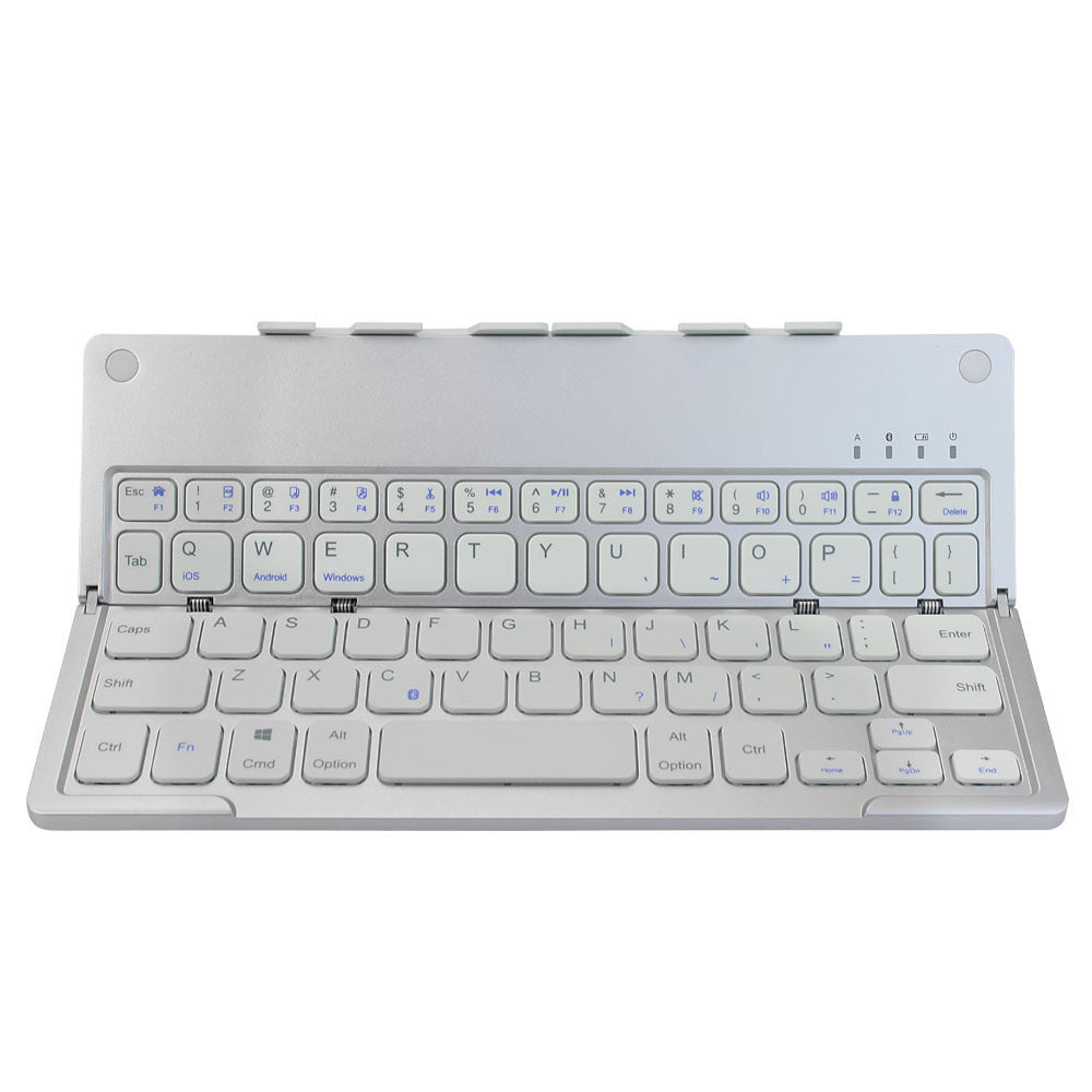 JMT-043850 Compact Bluetooth Folding Keyboard with Touch-Sensitive Design and Hidden Stand