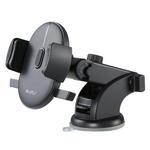 JMT-043914 Telescopic Mobile Phone Navigation Bracket for Instrument Panels – Black & Yellow