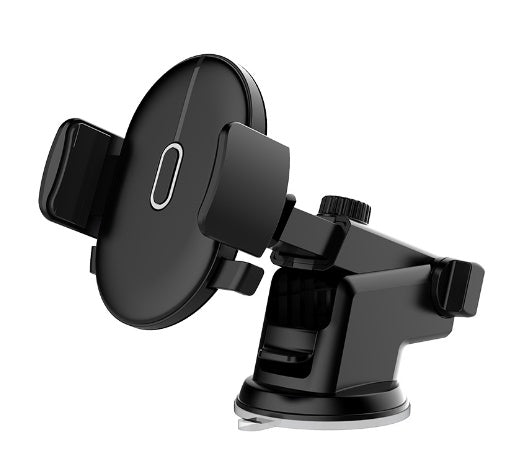 JMT-043914 Telescopic Mobile Phone Navigation Bracket for Instrument Panels – Black & Yellow