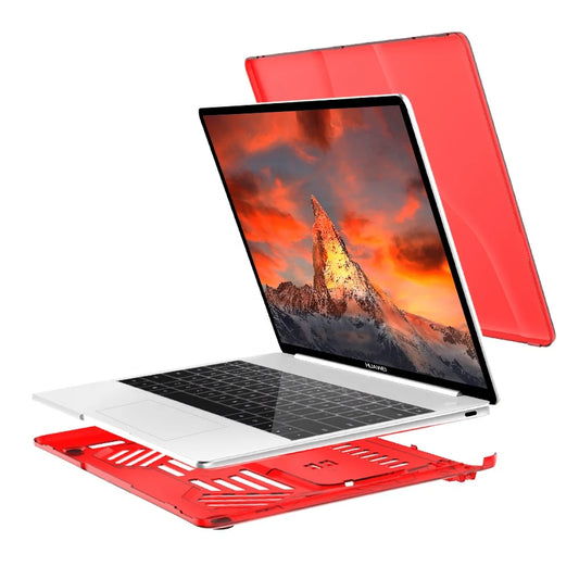 JMT-044042 2-in-1 Foldable Laptop Stand and Hardshell Case for Huawei Matebook X Pro 13.9 (2020)