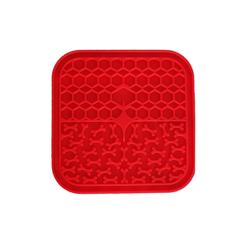 JMT-044234 Silicone Dog Licking Pad for Interactive Feeding – Available in Multiple Colors