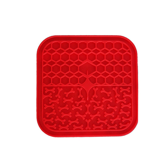 JMT-044234 Silicone Dog Licking Pad for Interactive Feeding – Available in Multiple Colors