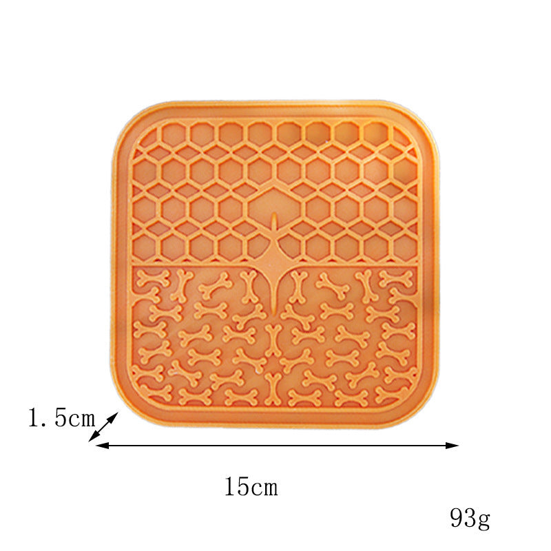 JMT-044234 Silicone Dog Licking Pad for Interactive Feeding – Available in Multiple Colors
