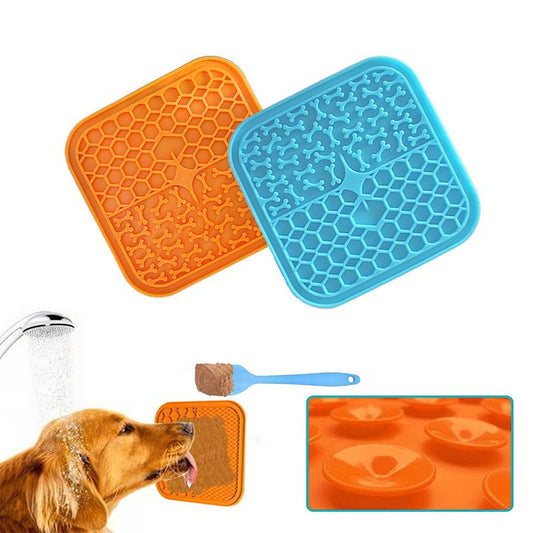 JMT-044234 Silicone Dog Licking Pad for Interactive Feeding – Available in Multiple Colors