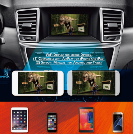 JMT-044554 Car Mirror Link Adapter for Seamless Smartphone Integration