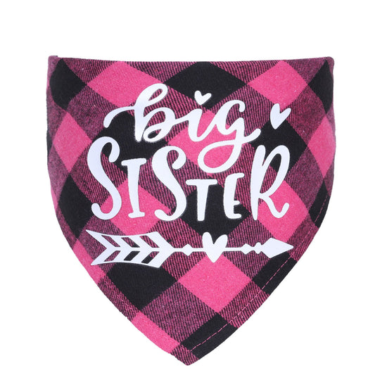 JMT-044682 Cotton Plaid Triangle Scarves for Cats and Dogs in Various Colors and Patterns
