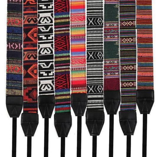 JMT-044746 Geometric Pattern Camera Strap for Stylish Photography