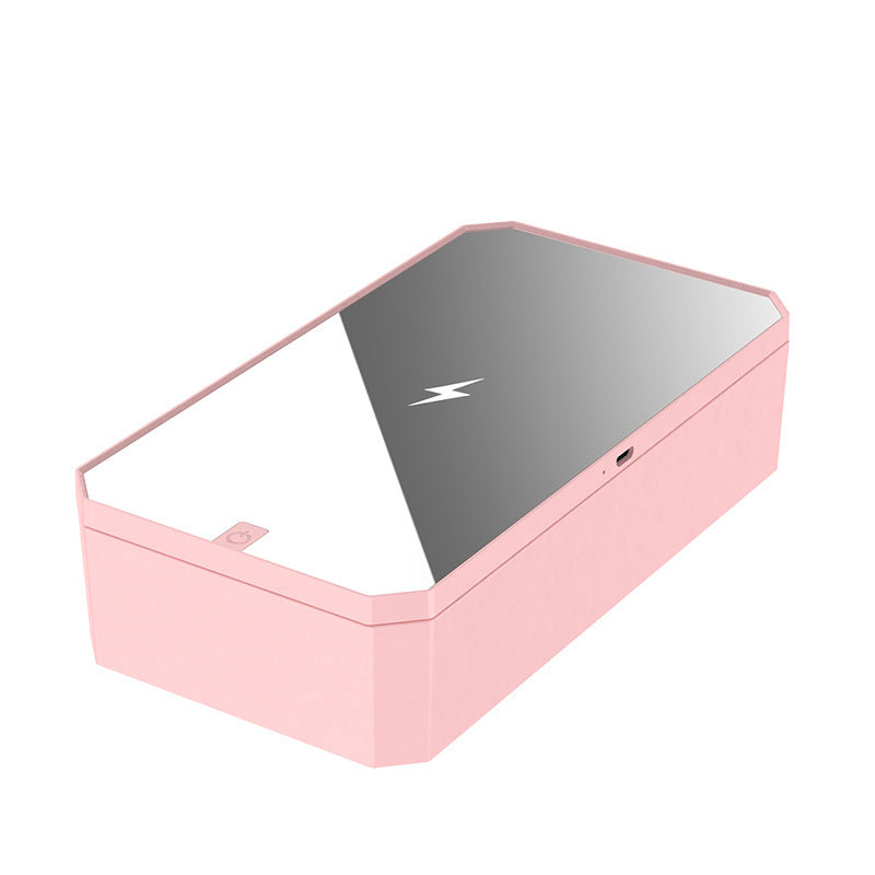 JMT-045386 10W Wireless Charging Disinfection Box for Mobile Phones with Indicating Function