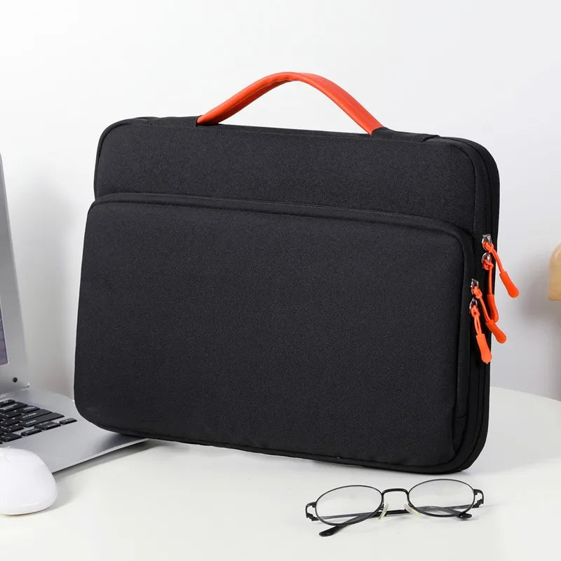 JMT-046090 Waterproof Portable Laptop Tote Bag with Multiple Compartments for Business Use