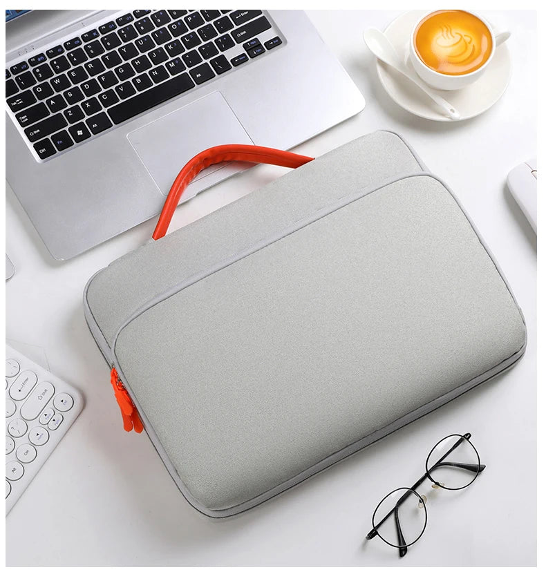 JMT-046090 Waterproof Portable Laptop Tote Bag with Multiple Compartments for Business Use