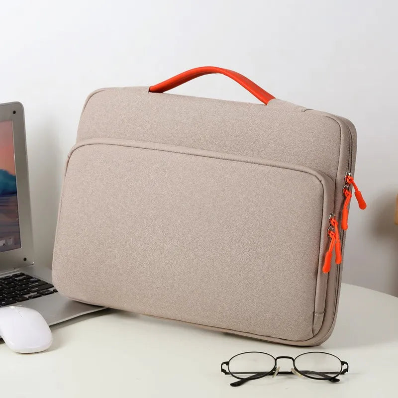 JMT-046090 Waterproof Portable Laptop Tote Bag with Multiple Compartments for Business Use