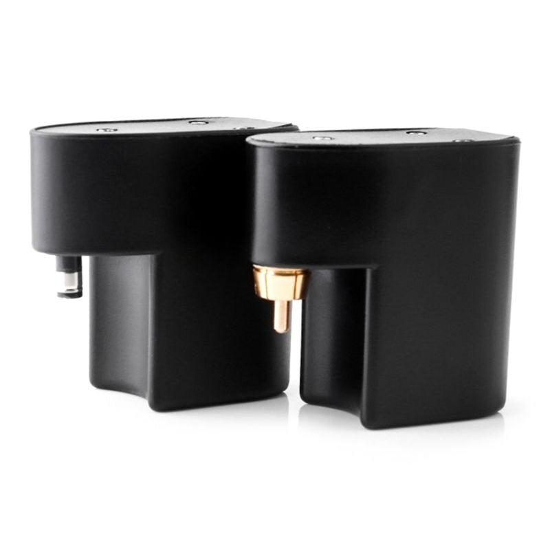 JMT-046538 Wireless Tattoo Power Supply with DC and RCA Connectors, Lightweight Lithium Battery, 1400mAh Capacity