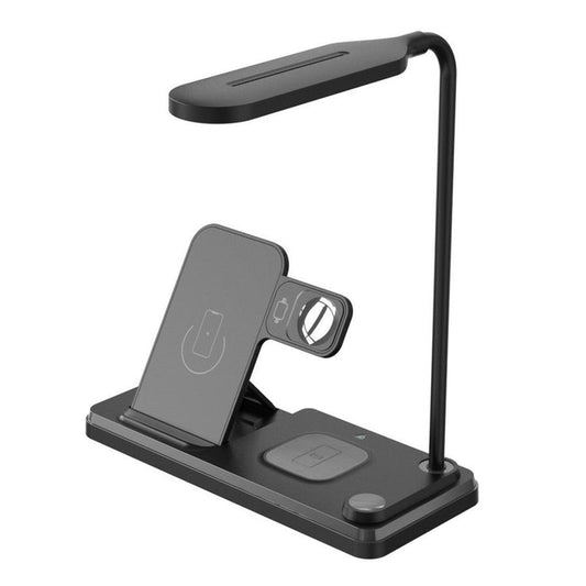 JMT-046858 Multifunctional Foldable Table Lamp with Wireless Charging - 15W Fast Charge, USB-C Interface