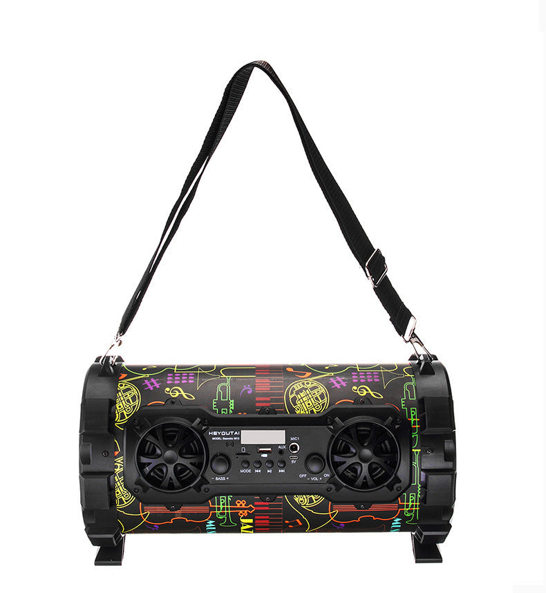 JMT-046858 Outdoor High-Power Bluetooth Speaker with Wired and Wireless Microphone, USB Connection, Built-in Lithium Battery, 25W Output, 15m Range, MP3 Support, 3-Hour Playtime