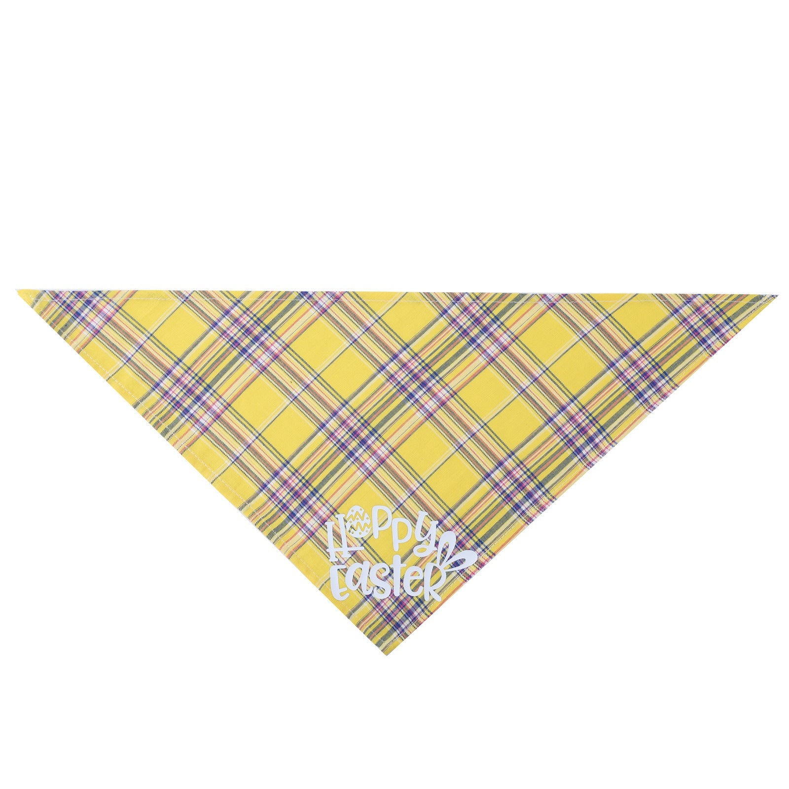 JMT-046986 Easter Bunny Pet Triangle Towel for Cats - Cotton, Casual Style, 20-42cm Neck Size