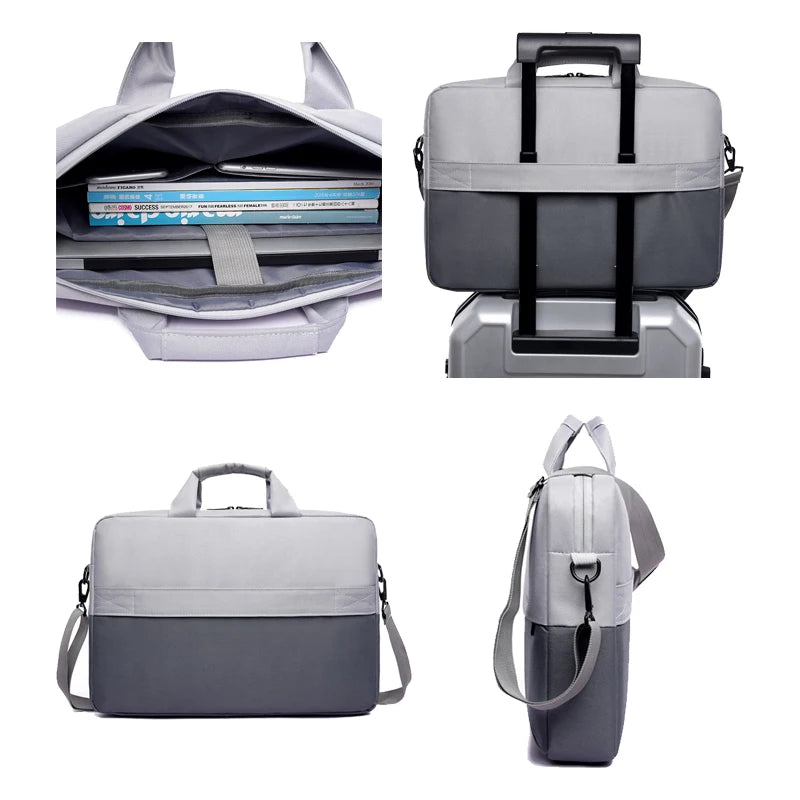JMT-047242 Waterproof Oxford Laptop Bag with Shoulder Sleeve for Women