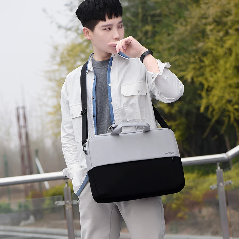 JMT-047242 Waterproof Oxford Laptop Bag with Shoulder Sleeve for Women