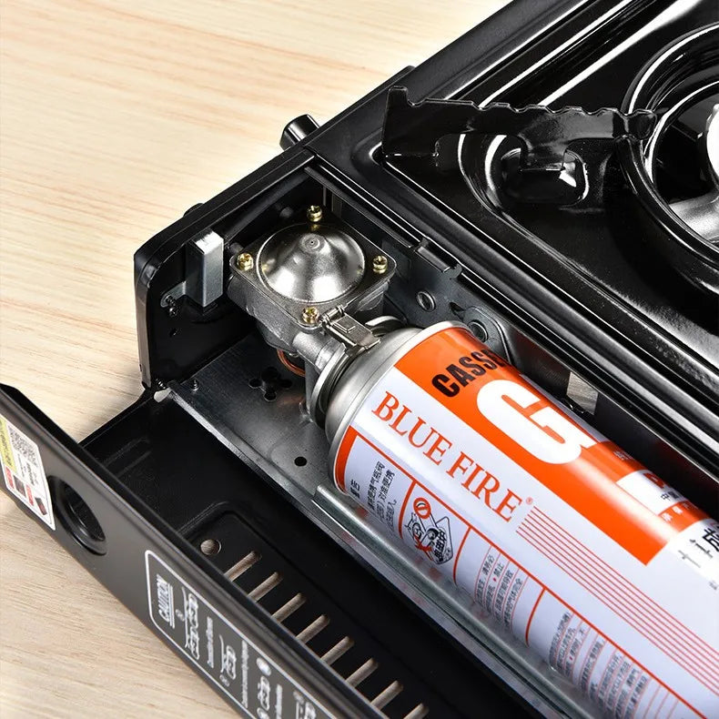JMT-047562 Portable Manual Butane Gas Stove for Indoor and Outdoor Cooking, Customisable Logo Options