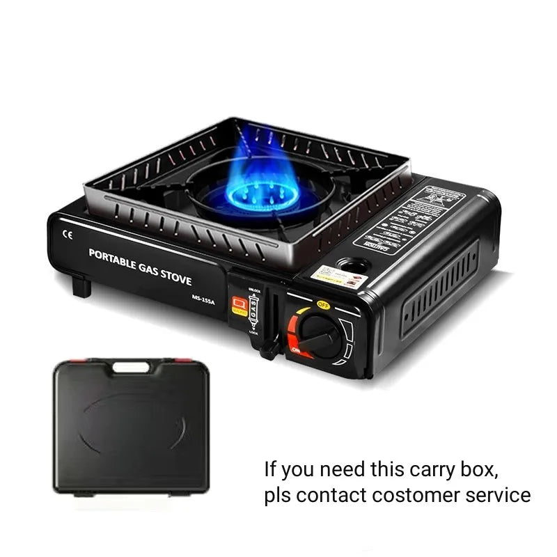 JMT-047562 Portable Manual Butane Gas Stove for Indoor and Outdoor Cooking, Customisable Logo Options