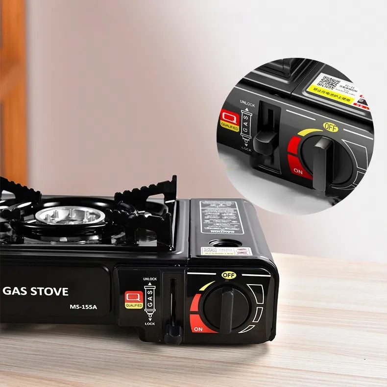JMT-047562 Portable Manual Butane Gas Stove for Indoor and Outdoor Cooking, Customisable Logo Options