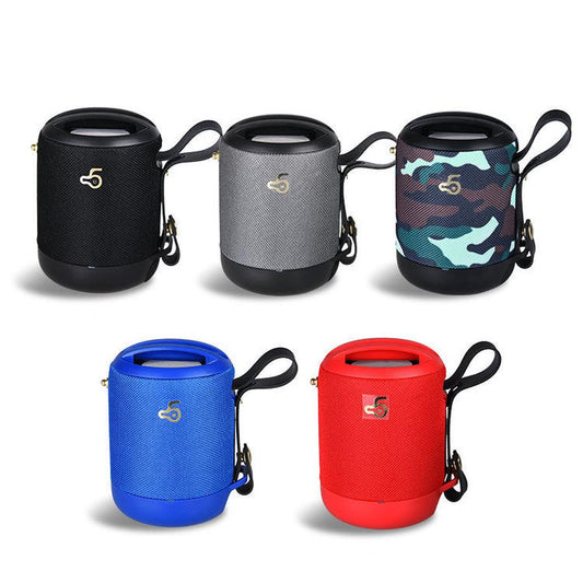 JMT-047690 Portable Waterproof Bluetooth Subwoofer Speaker with TF Card Support and Hands-Free Function