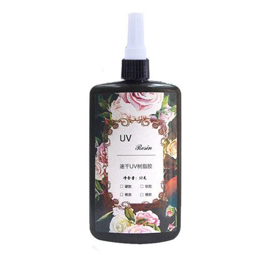 JMT-047818 UV Curing Adhesive Resin for DIY Projects - Metal, Glass, Plastic, and Electronics