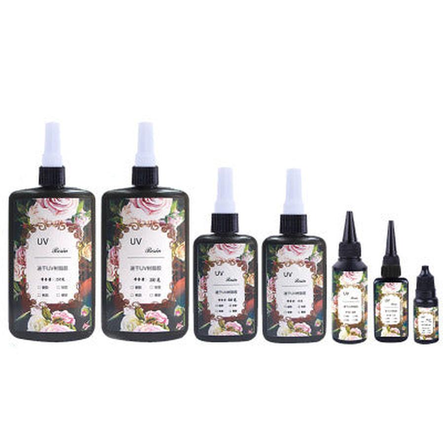 JMT-047818 UV Curing Adhesive Resin for DIY Projects - Metal, Glass, Plastic, and Electronics