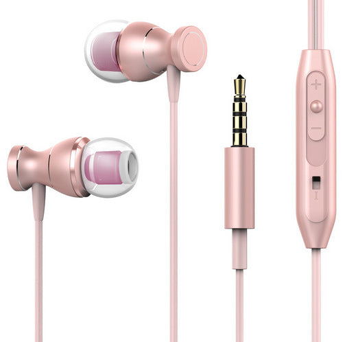 JMT-048010 Universal In-Ear Headphones with Noise Cancellation, Dynamic Sound, TPE Cable, 3.5mm Plug, Multiple Color Options