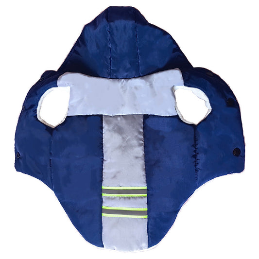 JMT-048138 Cozy Thickened Cotton Hooded Dog Clothes for All Sizes in Multiple Colors