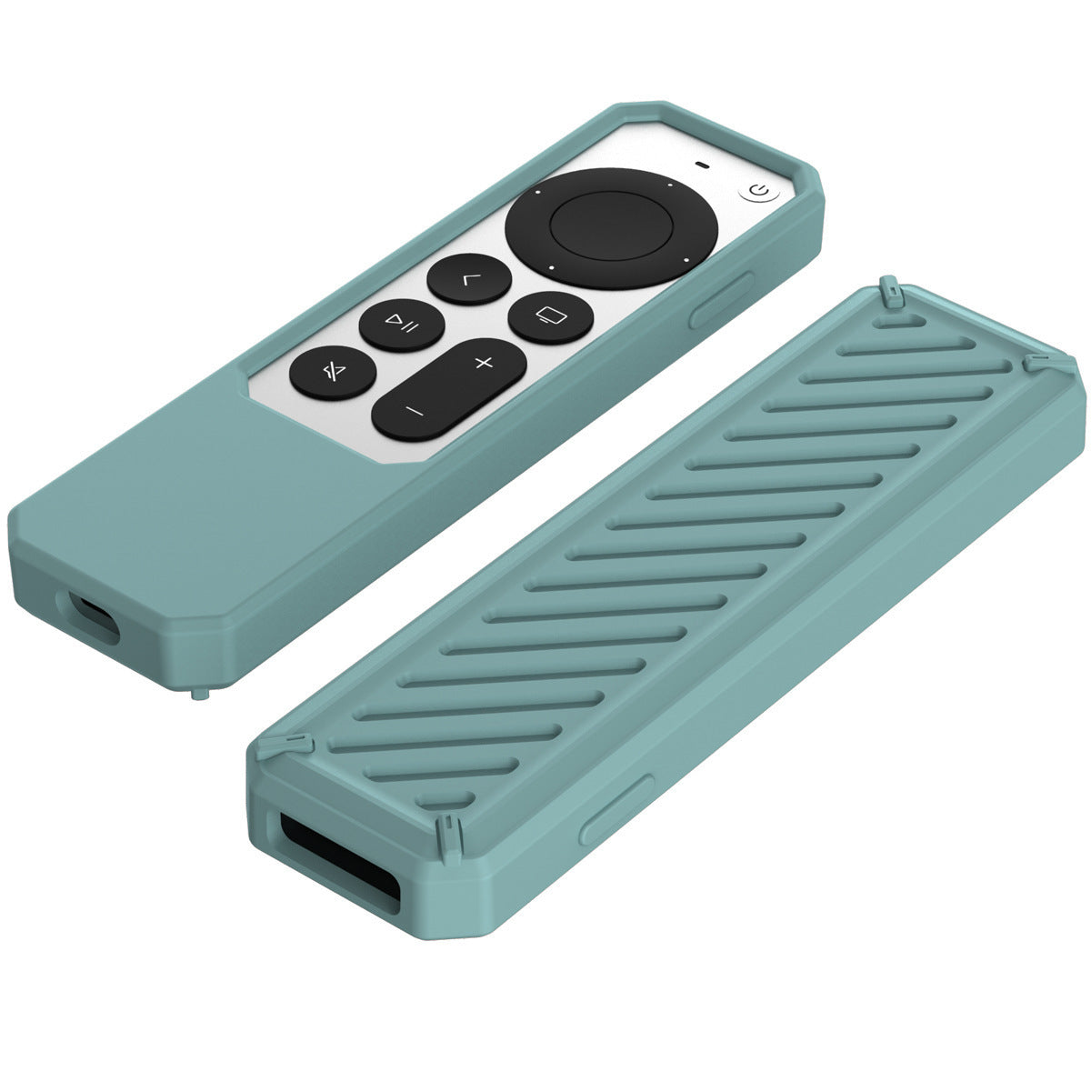 JMT-048202 Silicone Protective Cover for Apple TV 2021 - All-Inclusive Anti-Fall and Dustproof Design