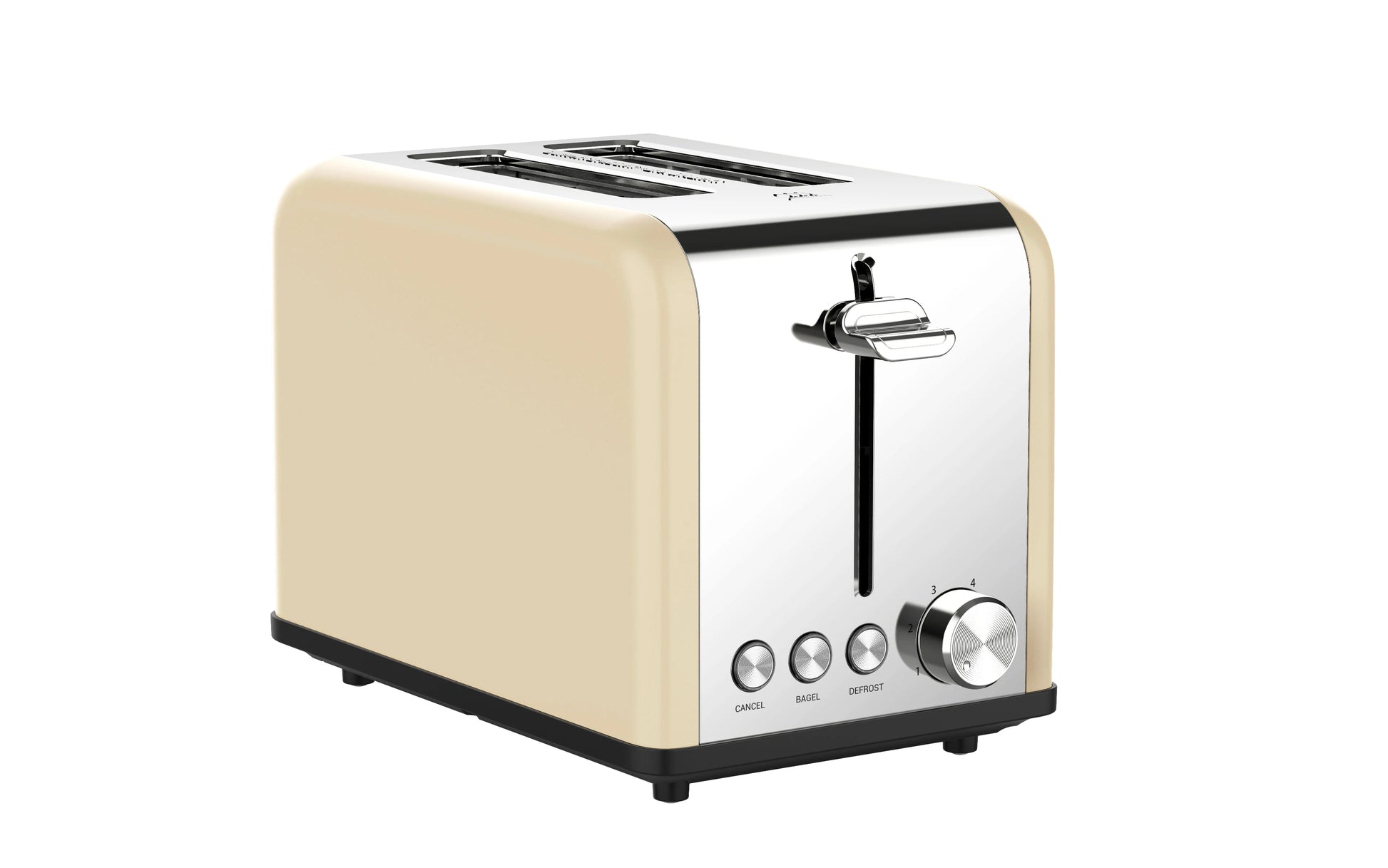 JMT-048330 Extra Wide Slot 2-Slice Retro Toaster with Reheat, Defrost, and 6 Browning Levels
