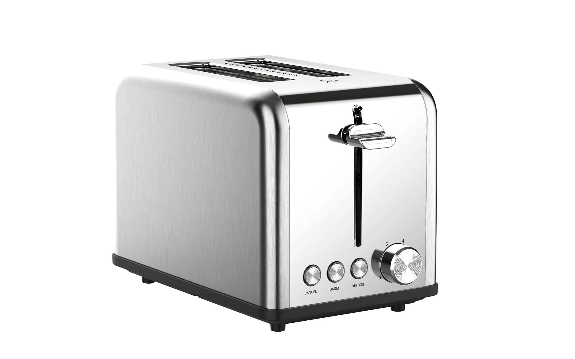 JMT-048330 Extra Wide Slot 2-Slice Retro Toaster with Reheat, Defrost, and 6 Browning Levels